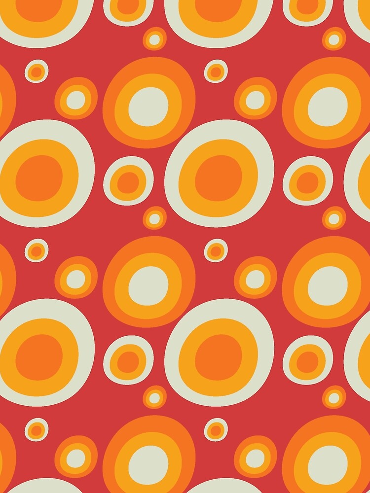 Retro Orange Circle by medadesign