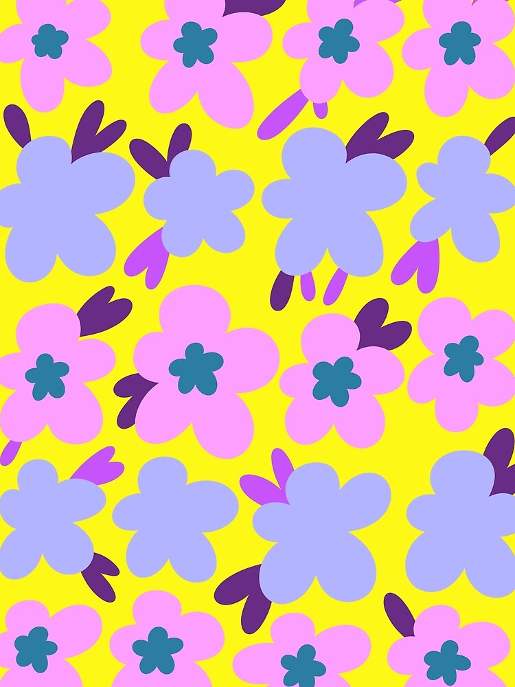 Stay Groovy Retro Flowers 4 by PDMT