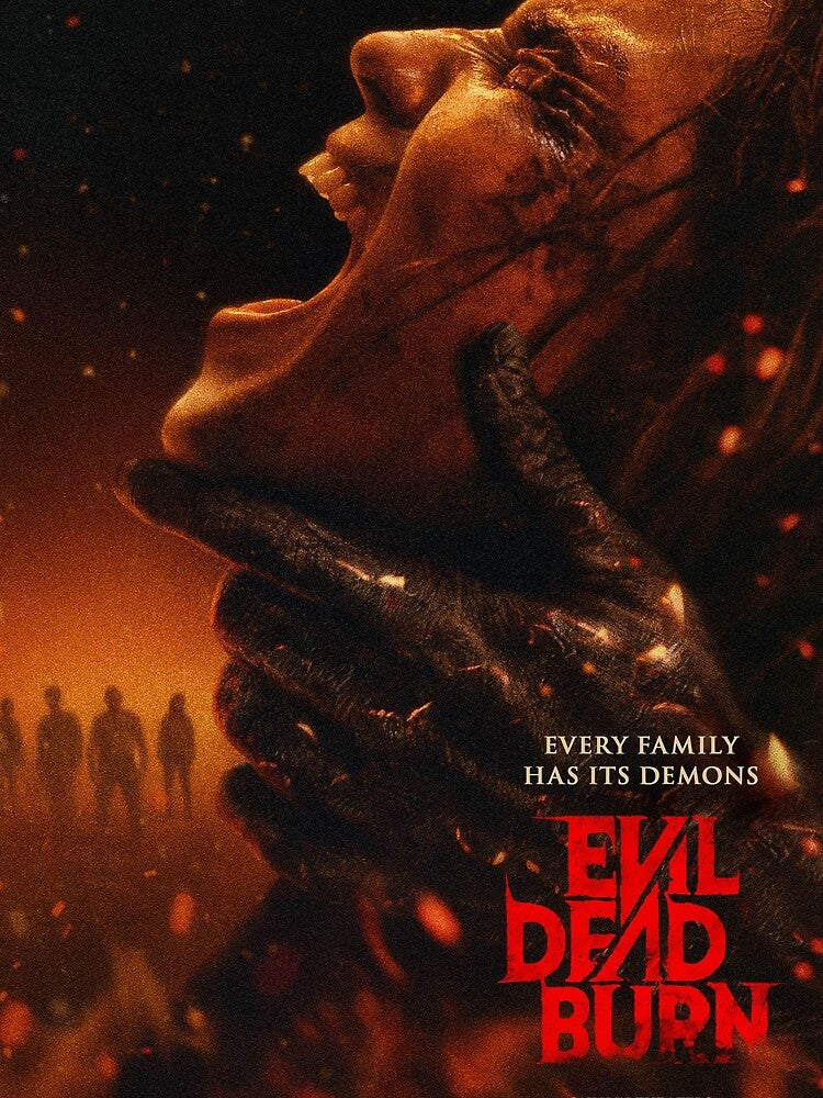Poster Evil Dead Burn 2026 Painting by merlinesalibel