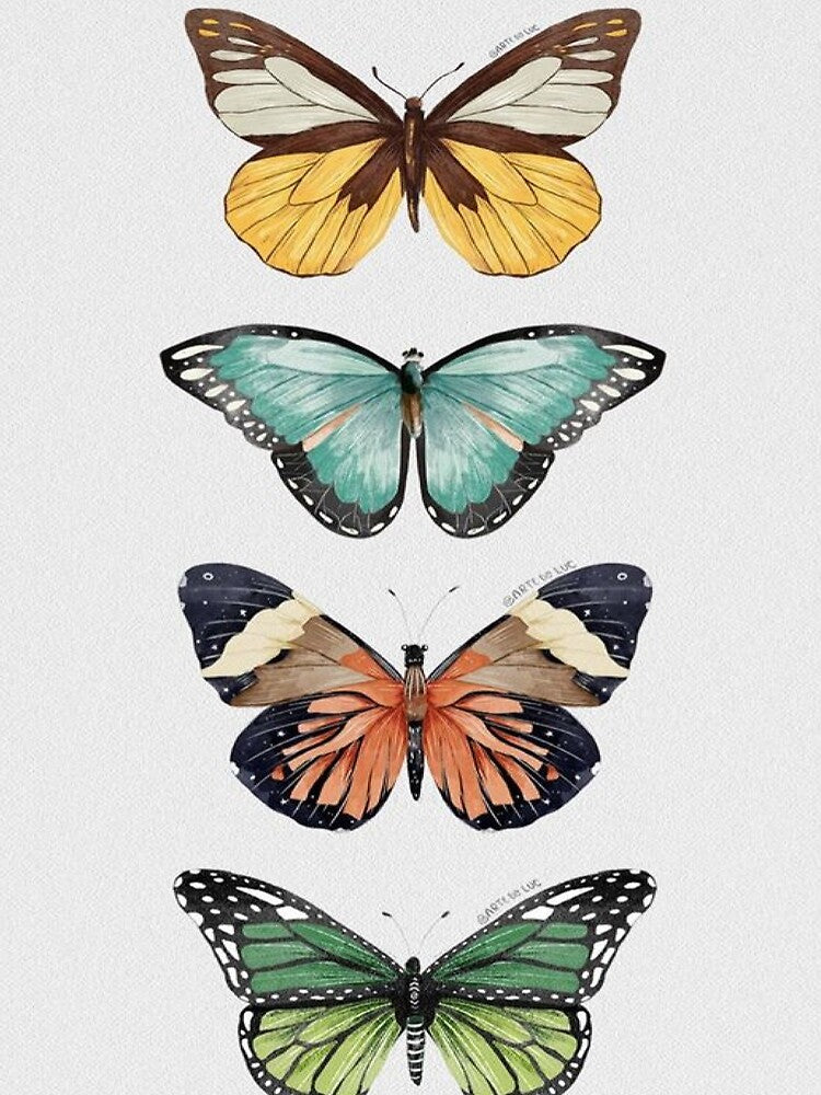 Butterfly Print Design y2k Cute Aesthetic by Ruby Star