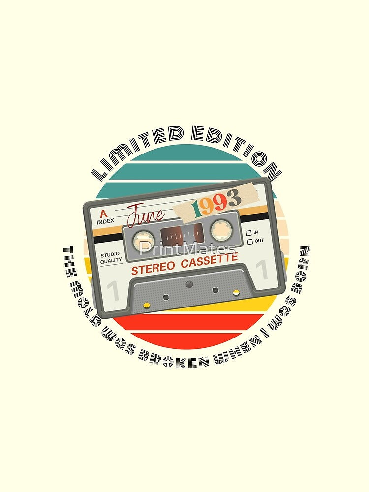 Limited Edition June 90s by PrintMates