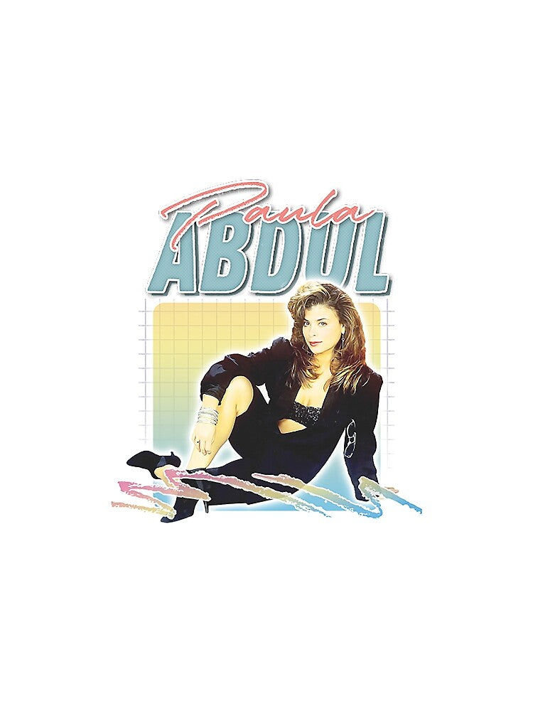 Paula Abdul / 80s Vintage Aesthetic Design by leepye512