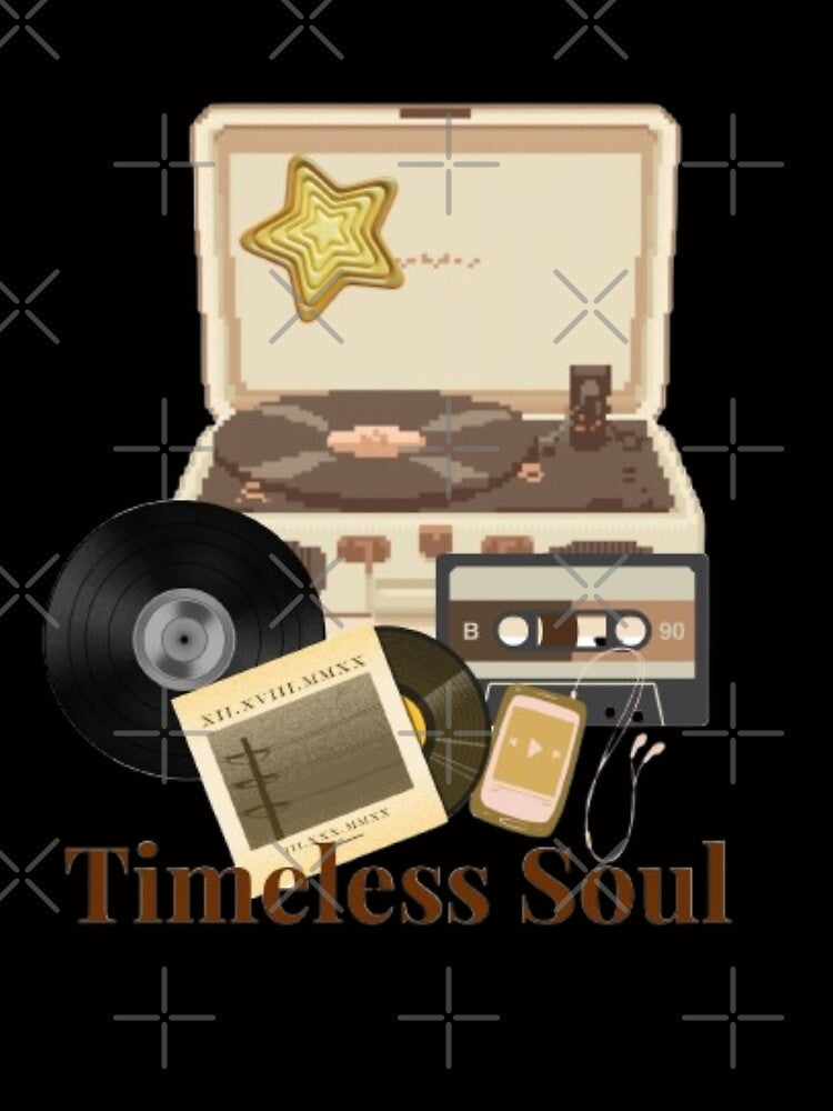 Timeless Soul Vintage Retro Vinyl Record Player by Akira Design Store