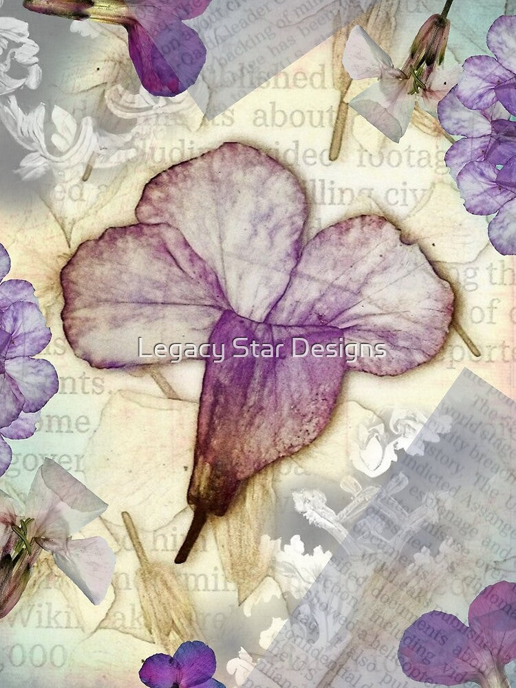 Violet Hour 01-Flower -Press - Volume 01, No. 01 by Legacy Star Designs