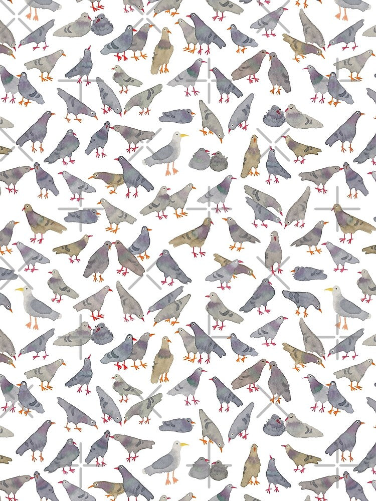 Pigeon Pattern by gortworstm