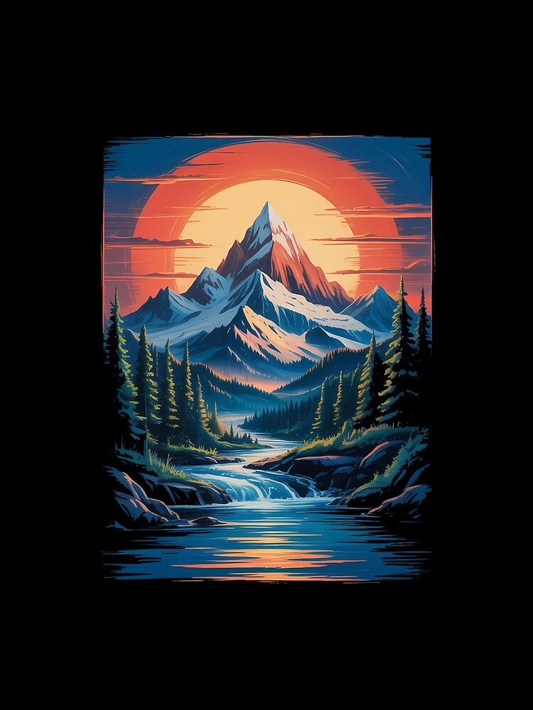 Mountain Aesthetic 90s Cool Outdoor by cosmicncozyS