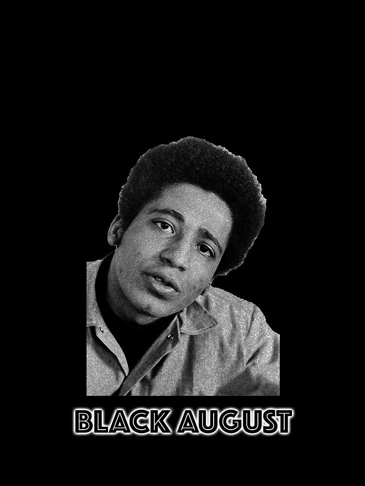 Black August - George Jackson - Plain by CakeBops