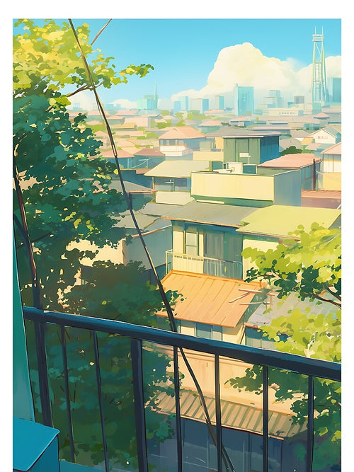 90s Anime Background by bapupa