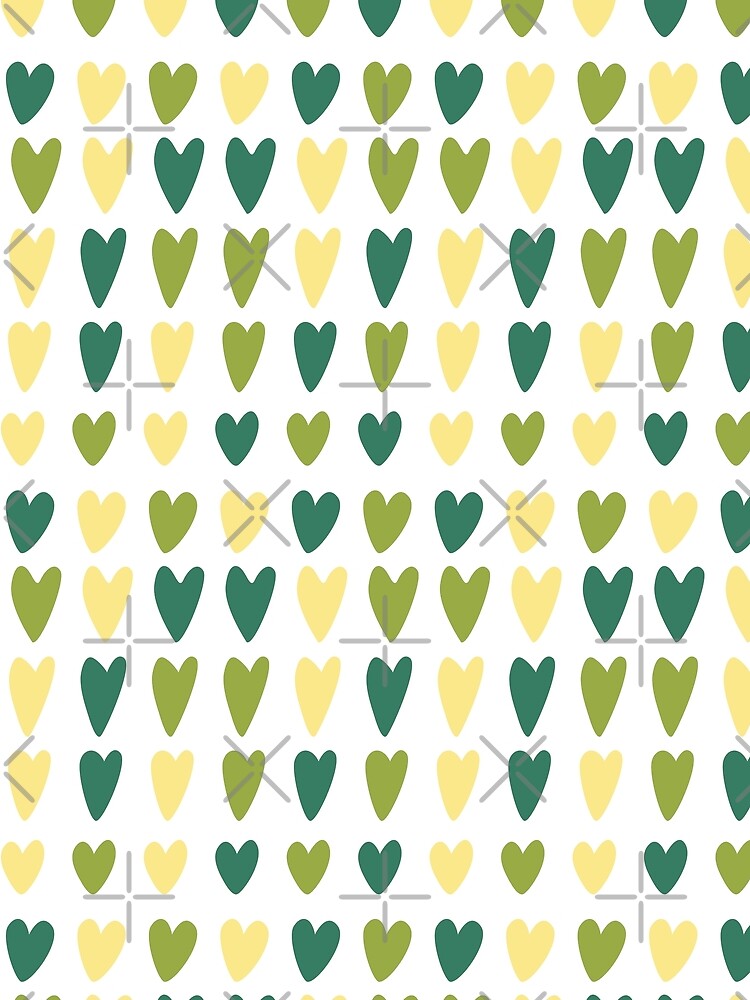 90s 2000s y2k cute heart pattern by blomastudios