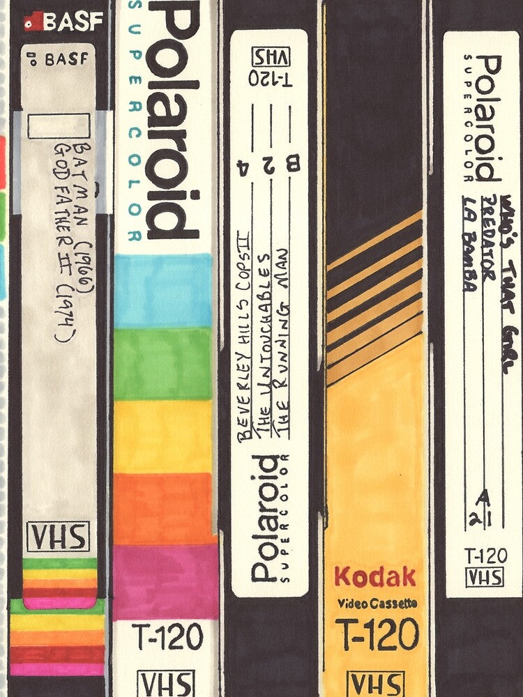 VHS Drawing by Hollis Brown Thornton