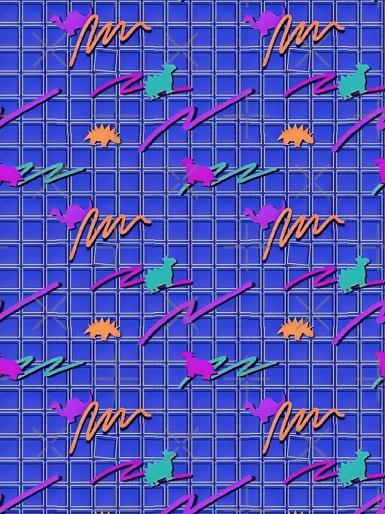 Dinos and tyles by Gonzo's Rad Design Shop