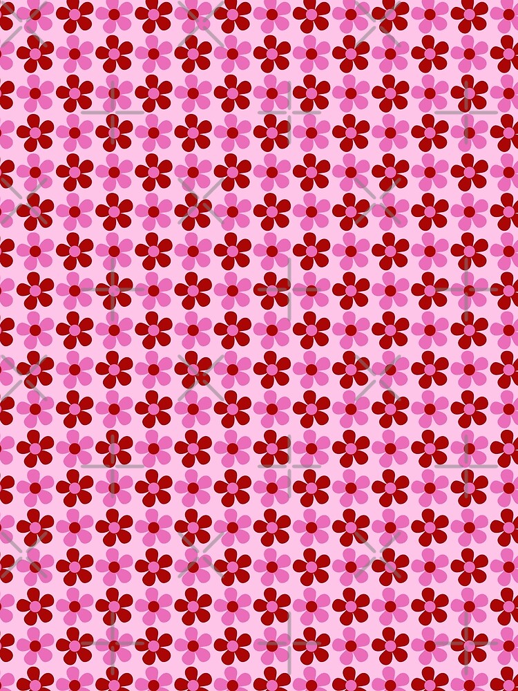 Groovy Retro Flower by Glimsy