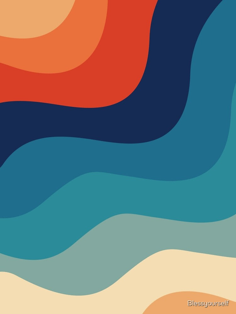 retro 70s and 80s color palette mod century min by Blessyourself