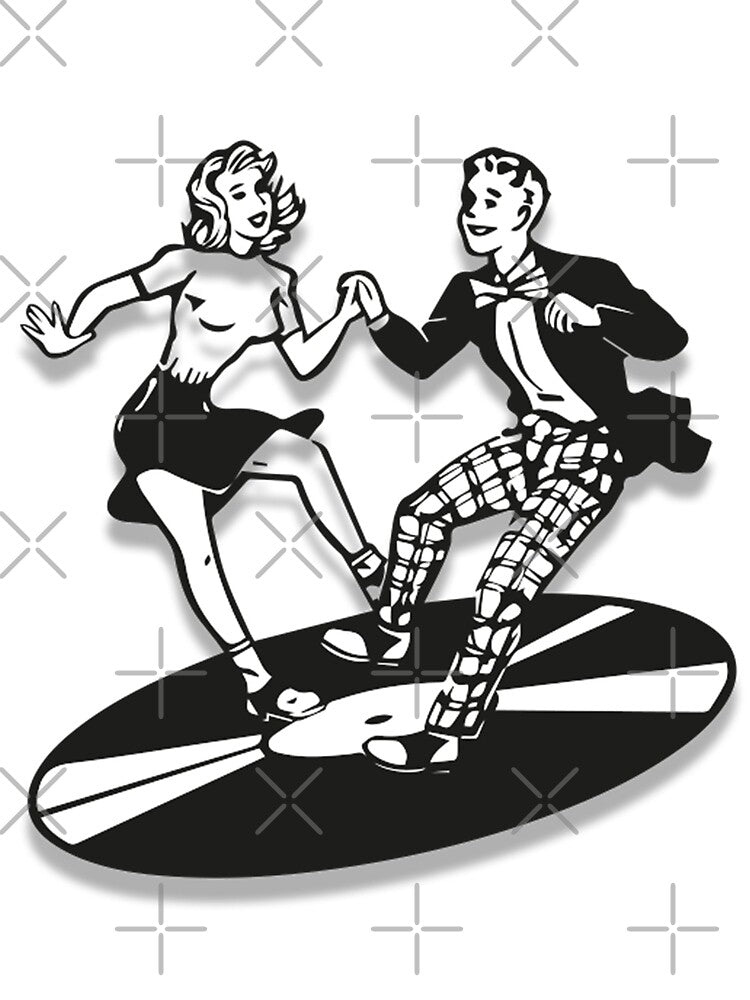 Retro dance white option by FuzzyMood-_-