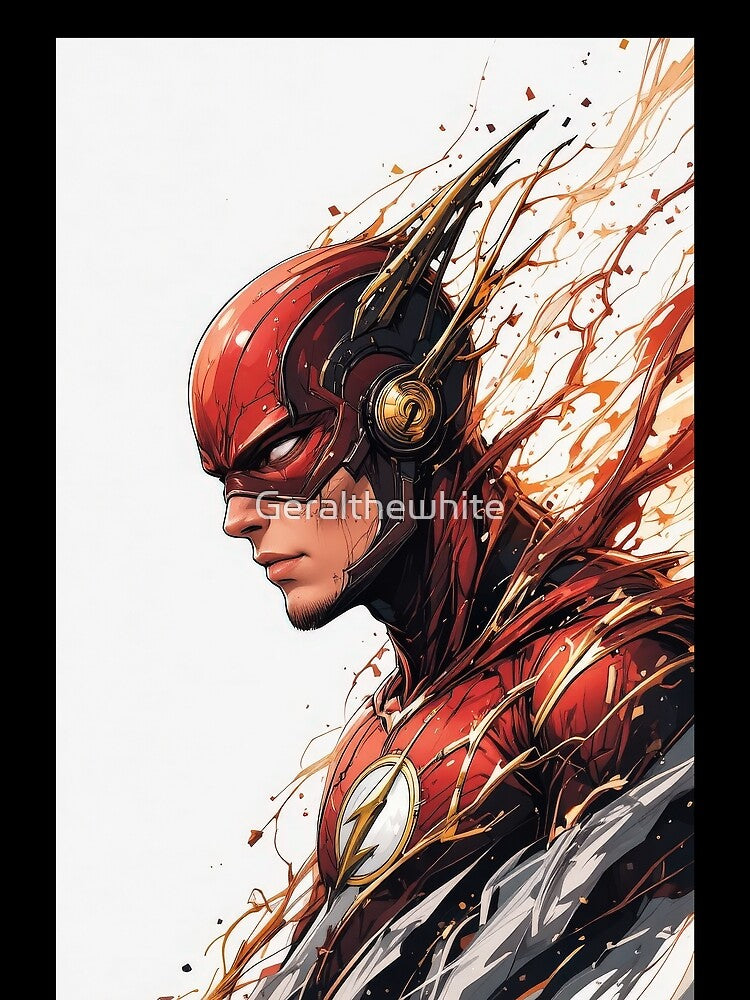 Inspired Scarlet Speedster Energy Art by Geralthewhite