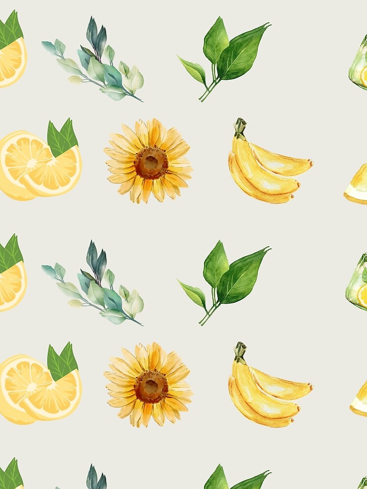 Picnic & Lemonade – Playful Summer Pattern by JustMerry