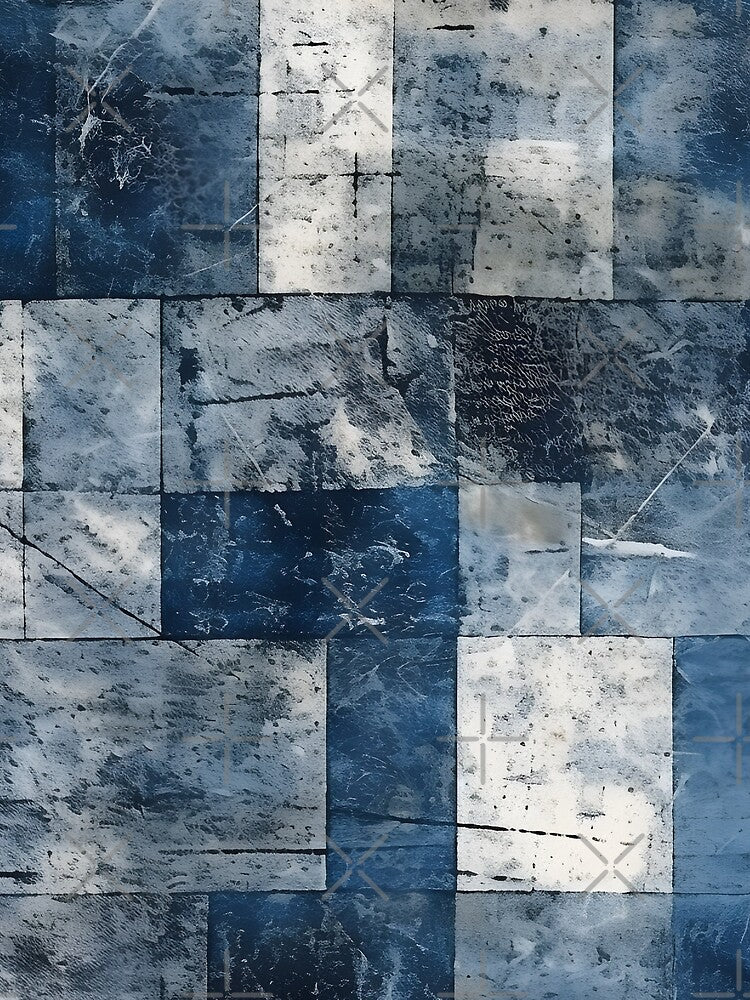 Abstract Denim Wash Pattern by JD72shirtshop