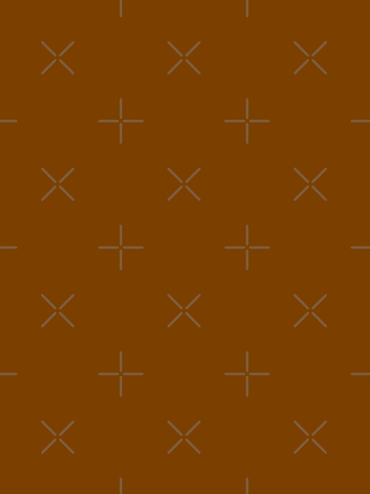 Classic chocolate brown with timeless seventies retro touch by Piotrek0001