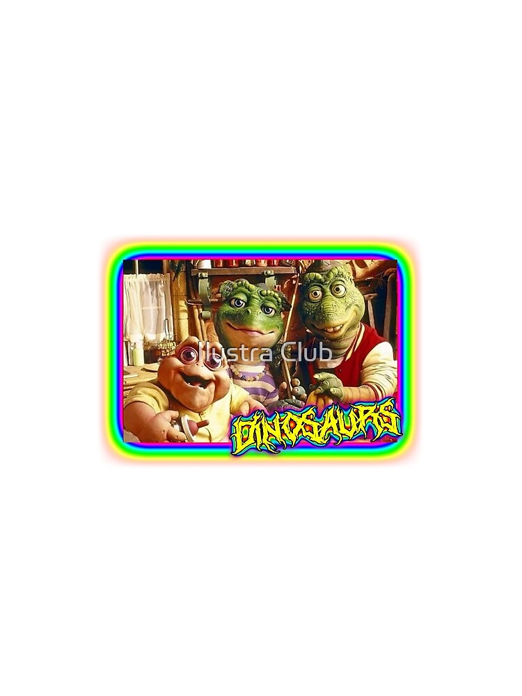 dinosaurs family 90s by Ilustra Club
