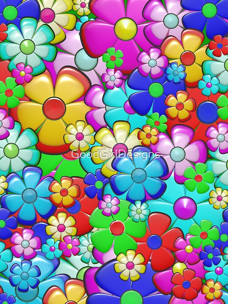 Groovy Flowers by GoodGirlDesigns