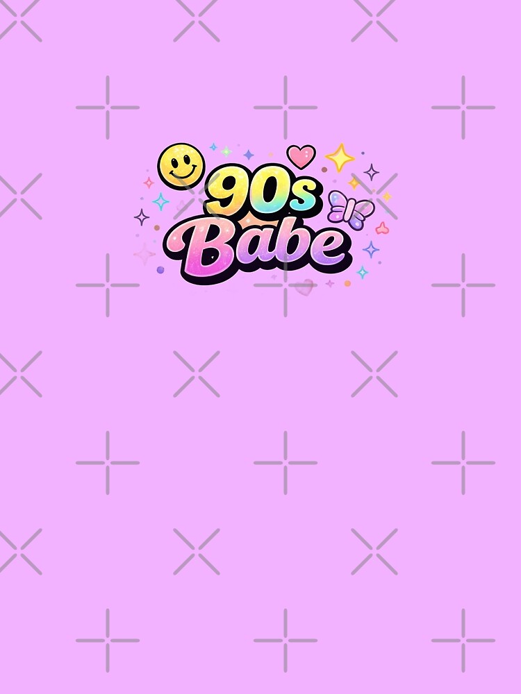 90s Babe Shirt – Vintage Retro Girl Aesthetic Tee | Cute 1990s Nostalgia Fashion by MEMORY-LN-Tees