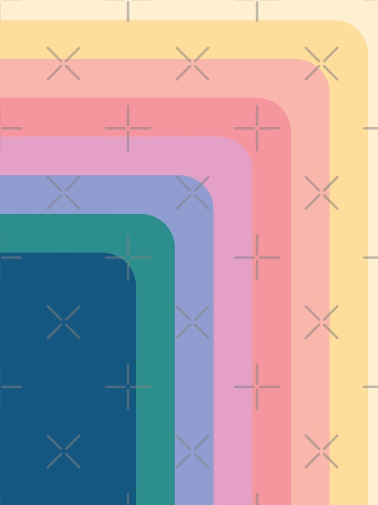 Abstract Geometric Retro Vintage by ind3finite