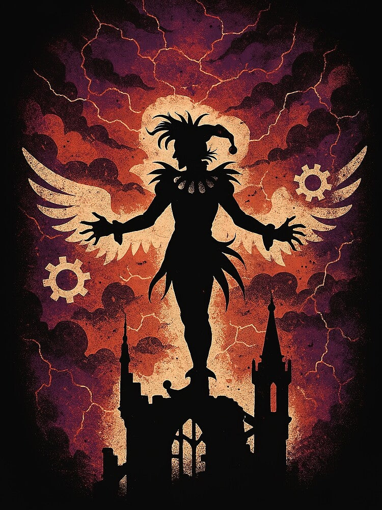 Kefka Palazzo Villain Retro Design by Retr0Tshirts