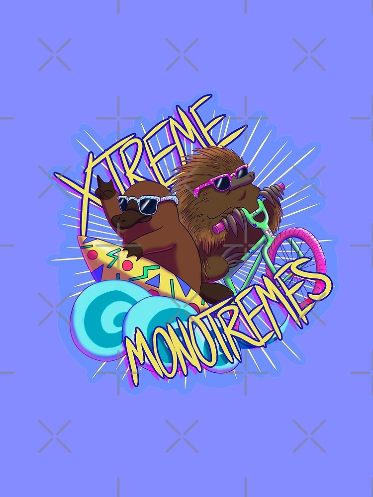 Xtreme Monotremes! by Burning Bee Illustration