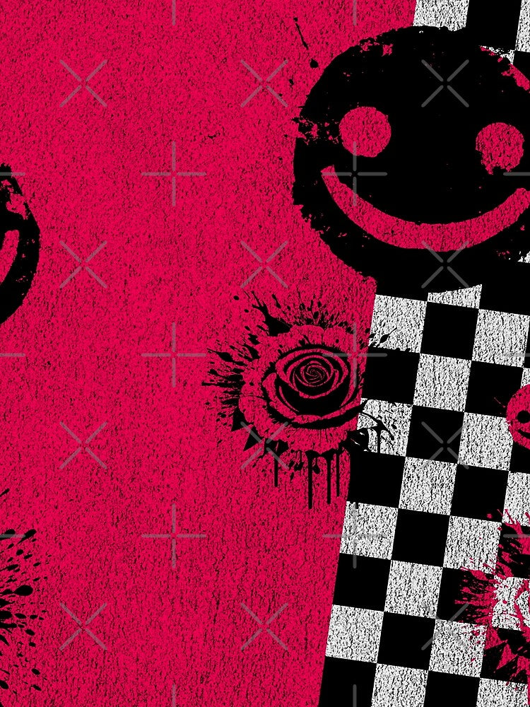 Pink and Black Scenecore Aesthetic - Punk Grunge by Pics'Elle Creations