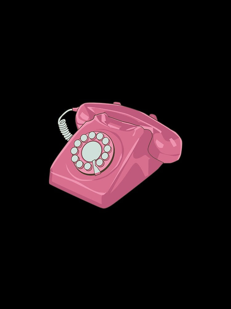 Pink phone by ridnaledesigner
