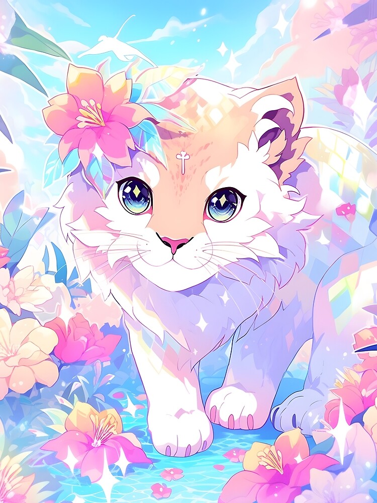 Y2K Aesthetic - Lion Cub by Cosmic-Canvases