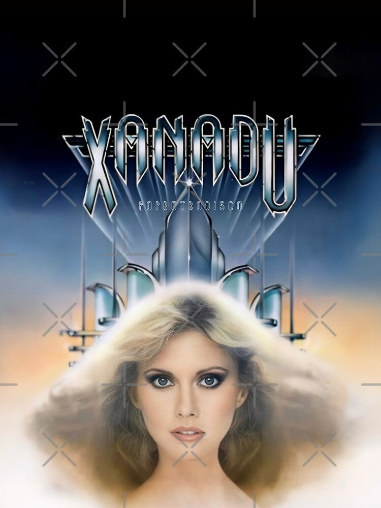 Xanadu Movie Poster Re-Imagined 3 Olivia Newton-John Designed by PopRetroDisco by popretrodisco