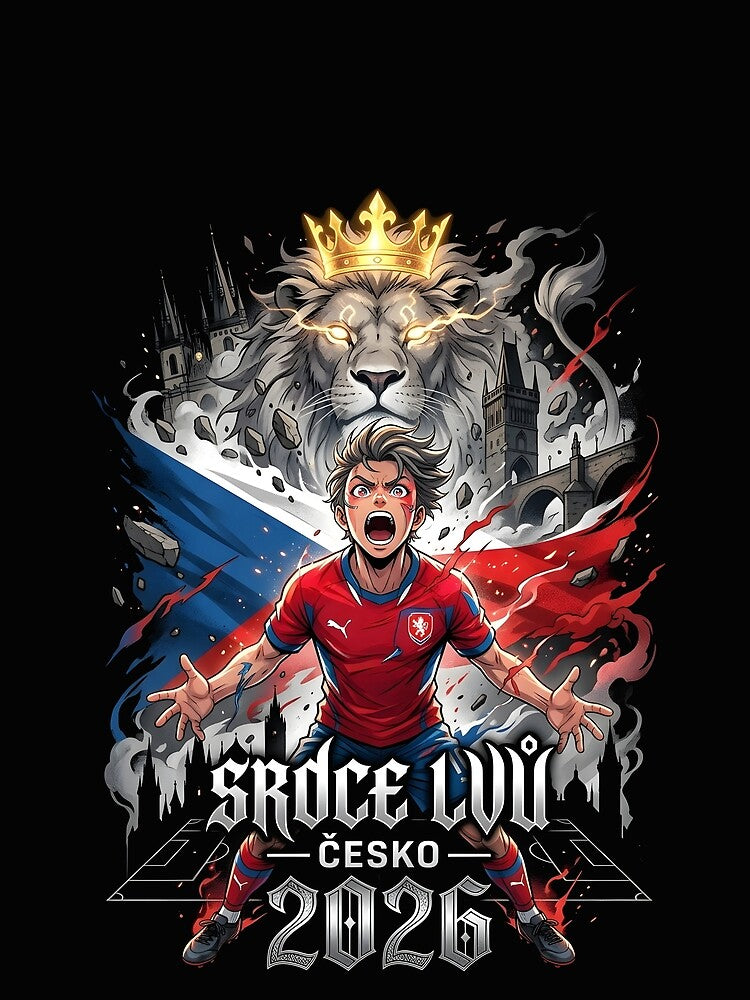 Srdce Lvu Czech Republic -  World Cup 2026 Design by VoidAnimeStudio