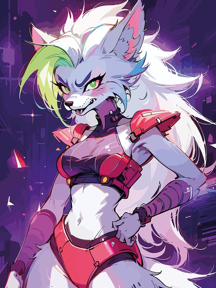 cyberpunk roxanne by ARTCWC