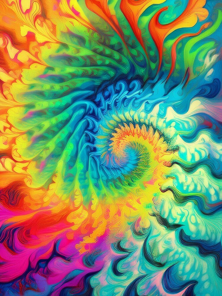 Rainbow Fusion - Tie Dye by RockitBaby