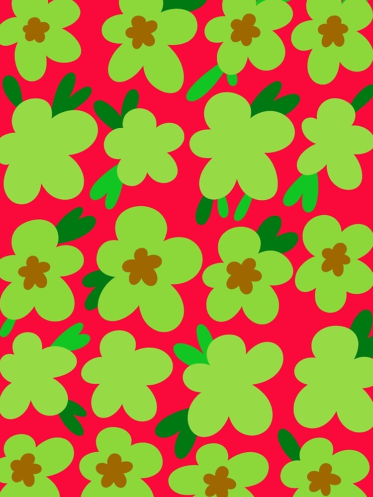 Stay Groovy Retro Flowers 1 by PDMT