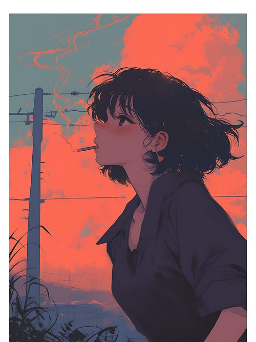 90s Anime Dreamscape by bapupa