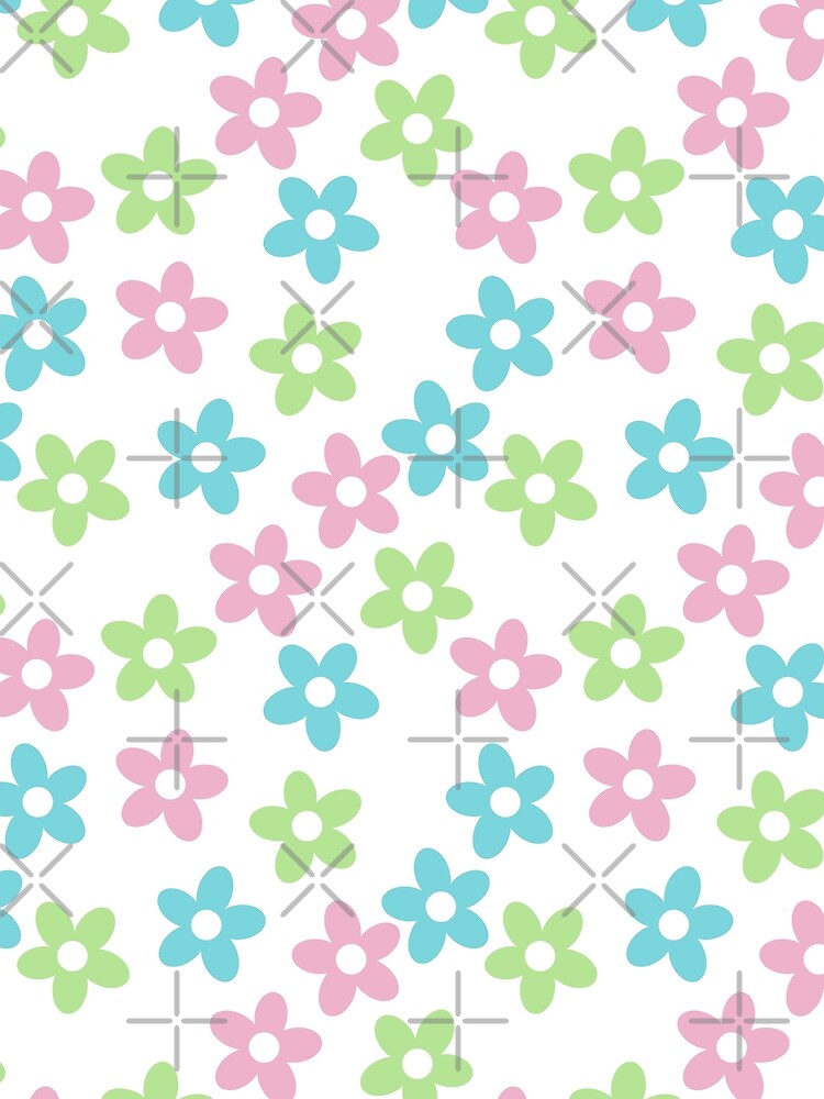 Retro daises by Durhamdoodles