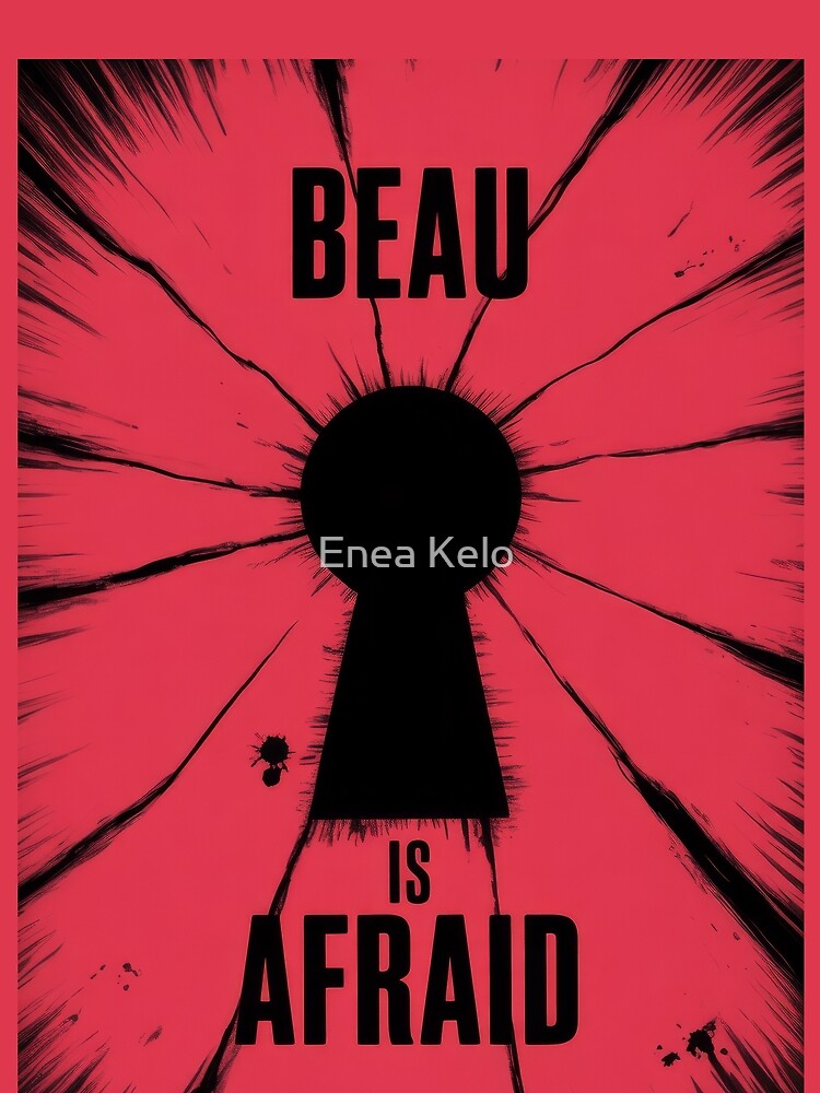 Beau Is Afraid Minimalist Fan Art Poster by Enea Kelo