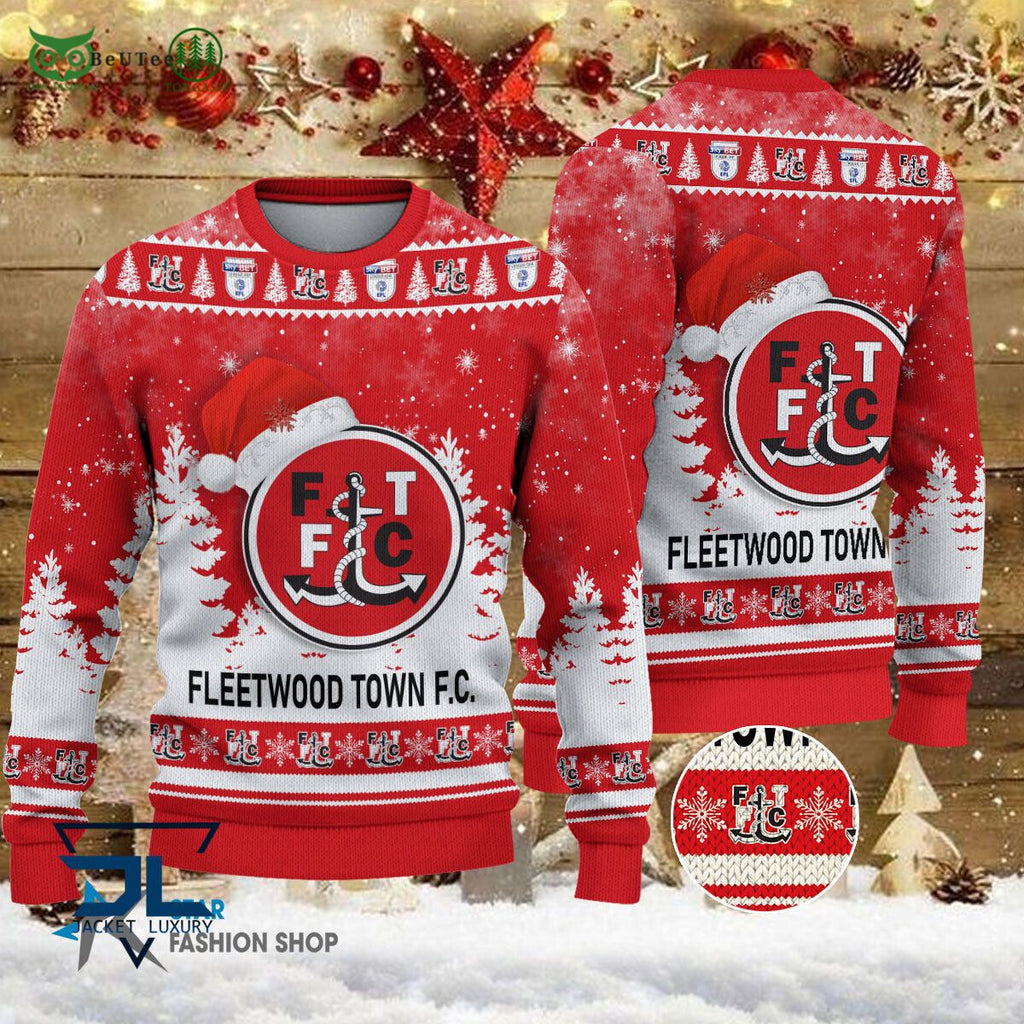 Fleetwood Town EFL English Football League Champions Ugly Sweater