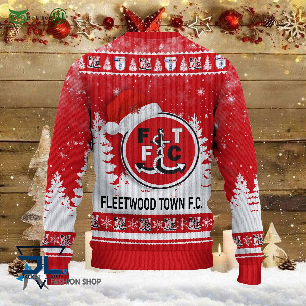 Fleetwood Town EFL English Football League Champions Ugly Sweater