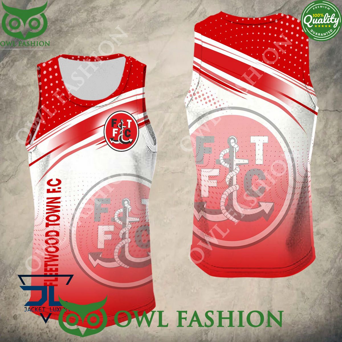 Fleetwood Town F.C New Design 2024 EFL Hoodie Shirt