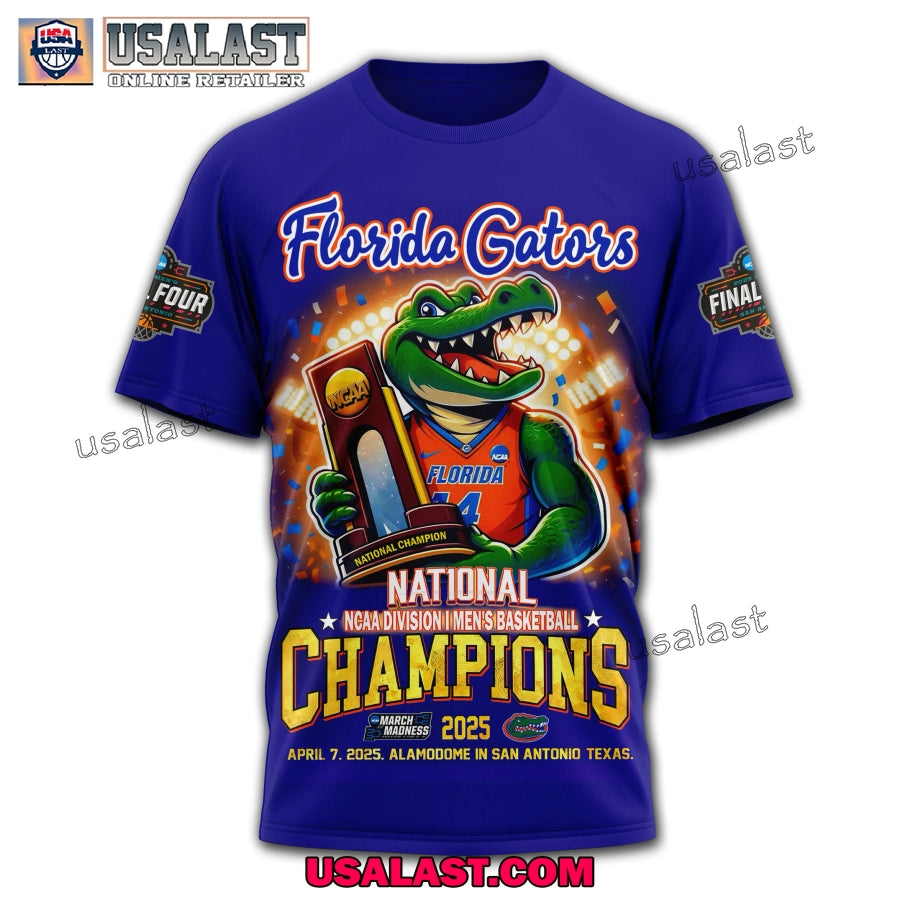 Florida Gators 2025 National Champions Basketball T-Shirt