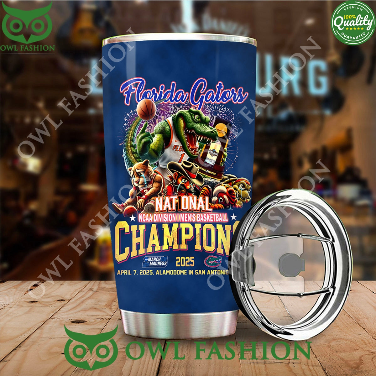 Florida Gators National NCAA Division Men’s Basketball 2025 Tumbler Cup