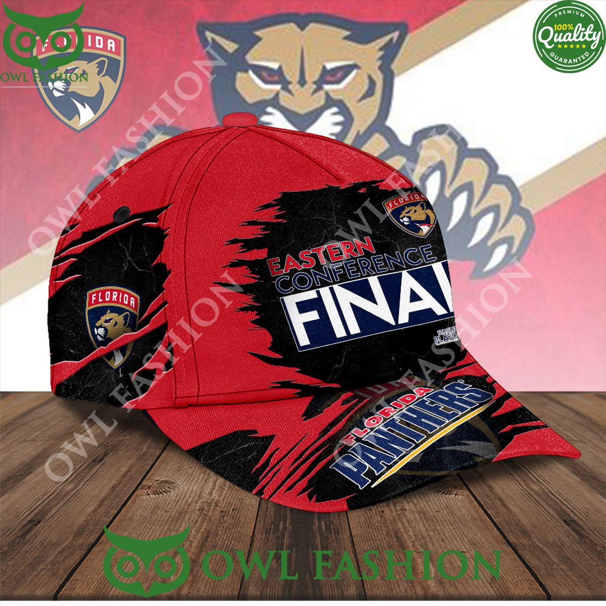 Florida Panthers Eastern Conference Final 2024 Classic Cap