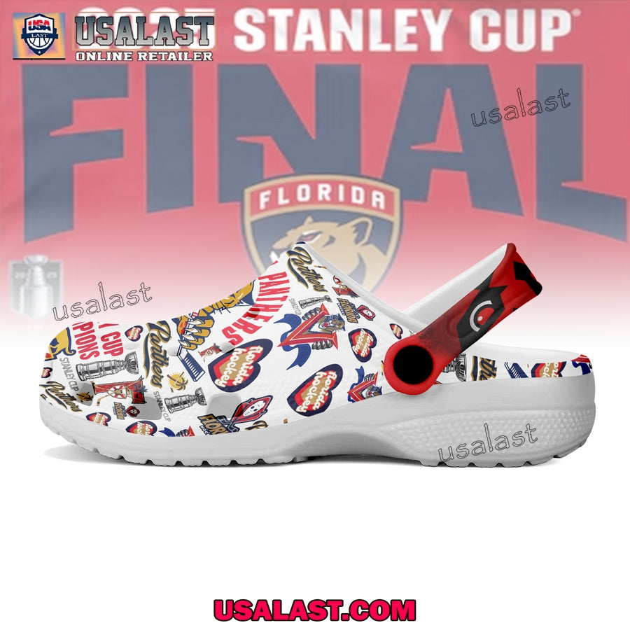 Florida Panthers Stanley Cup Champions 2025 Crocs Clogs Shoes