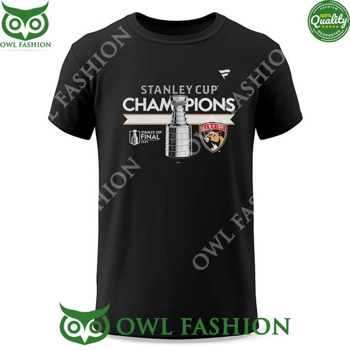 Florida Panthers Stanley Cup Champions Nhl 2024 Tshirt Hoodie Premium