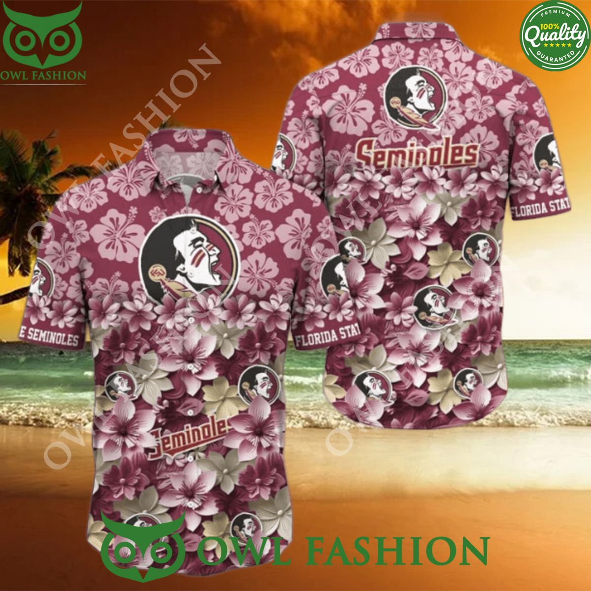 Florida State Seminoles NCAA2 Hawaiian Shirt Trending Summer