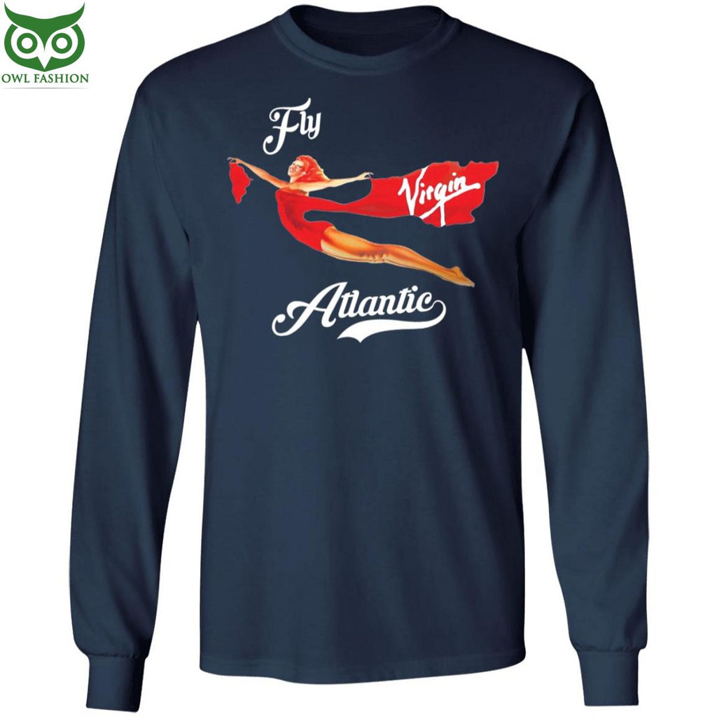 Fly atlantic virgin Princess Diana sweatshirt