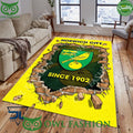 Football Norwich City FC 1902 EPL Living Room Rug Carpet